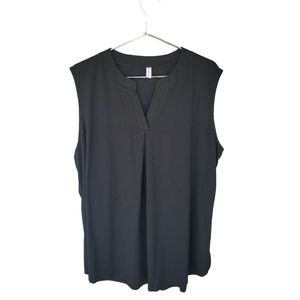 Black Flowy New choice sleeveless top